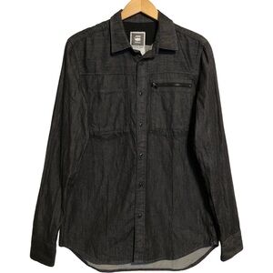 G-Star Black Casual Button Down Shirt